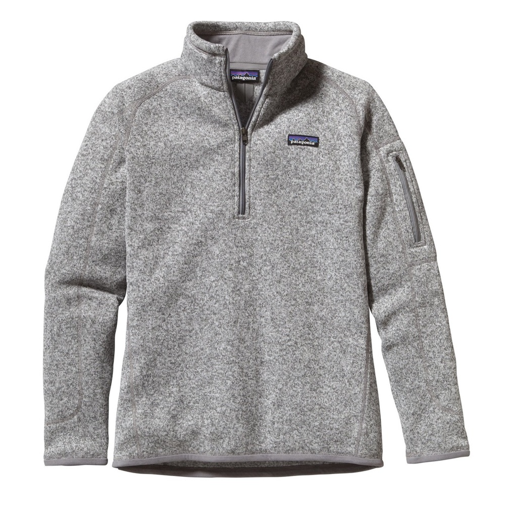 Patagonia Better Sweater 1/4 Zip – Women’s Heather Gray